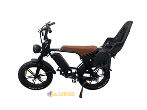 Ouxi V8 3.0 2024 Model - Hydraulische Remmen - Max 25 km/h - Bruin - Family bike - 1 tot 6 jaar - Dailyride