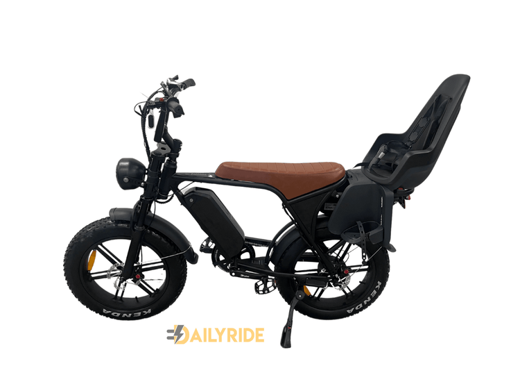 Ouxi V8 3.0 2024 Model - Hydraulische Remmen - Max 25 km/h - Bruin - Family bike - 1 tot 6 jaar - Dailyride